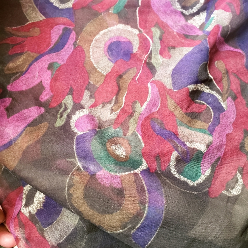 Vintage Cacharel "Lou Lou" scarf